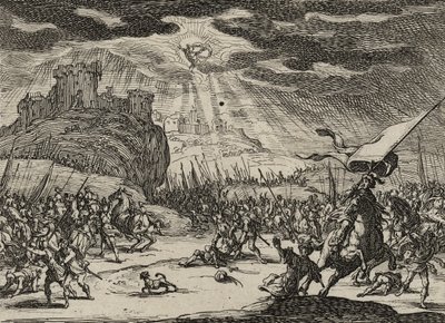 セントポールの回心、1635 作： Jacques Callot