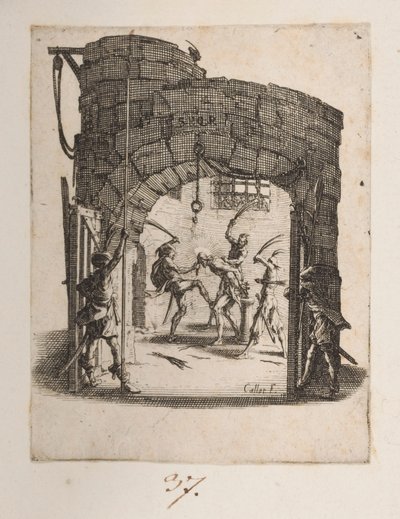 松の戴冠式、いいえ。 11 件中 8 件 La Petite Passion から 作： Jacques Callot