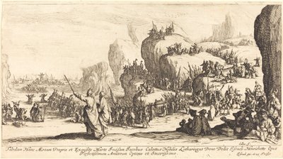 紅海の交差点 作： Jacques Callot