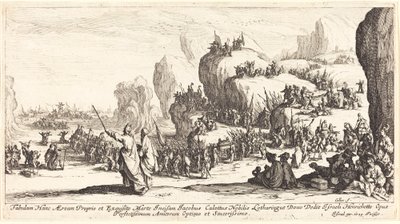 紅海の交差点 作： Jacques Callot