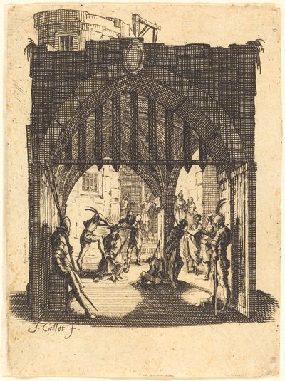 いばらの冠 作： Jacques Callot
