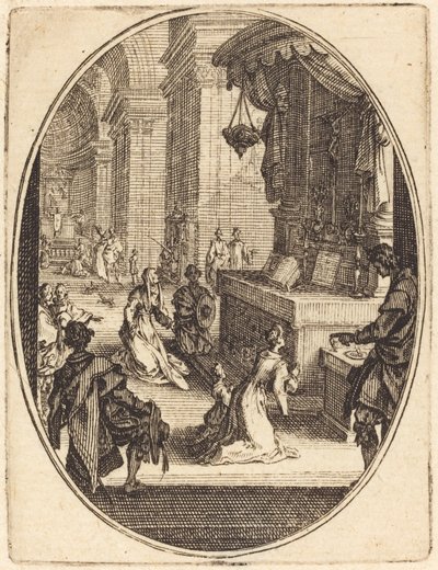 神のカルト 作： Jacques Callot