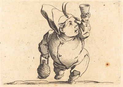 酒飲み、正面図 作： Jacques Callot