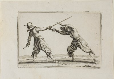 カプリスより 剣と短剣の決闘 作： Jacques Callot