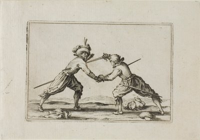 カプリスより剣の決闘 作： Jacques Callot