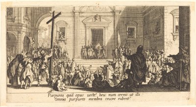 Ecceホモ、c。 1618年。 作： Jacques Callot