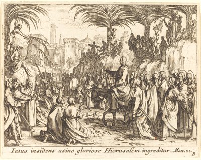 エルサレムへの参入 作： Jacques Callot