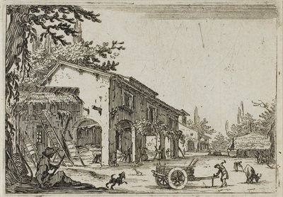 ザ・ファクトリー、カプリースより 作： Jacques Callot
