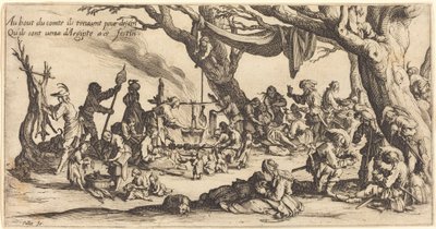 ボヘミア人の饗宴 作： Jacques Callot