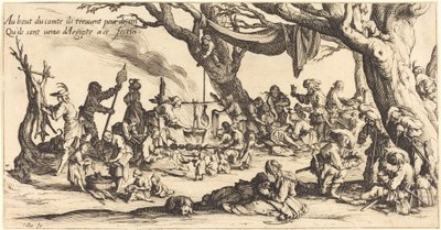 ボヘミア人の饗宴 作： Jacques Callot