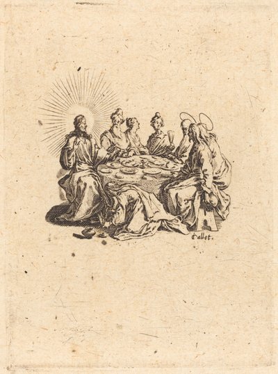パリサイ人の饗宴 作： Jacques Callot