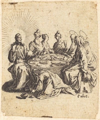 パリサイ人の饗宴 作： Jacques Callot