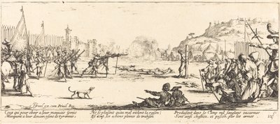射撃隊 作： Jacques Callot