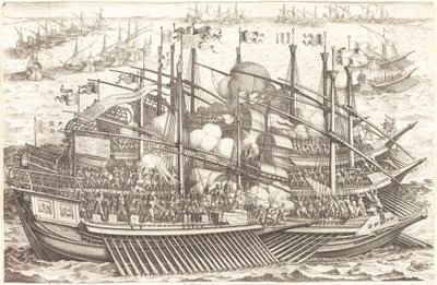 最初の海戦 作： Jacques Callot
