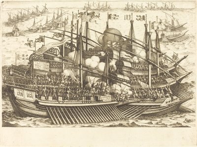 最初の海戦 作： Jacques Callot