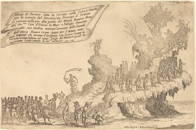 パルナッソス山の山車 作： Jacques Callot