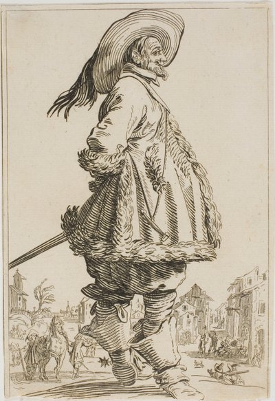 シリーズ「ロレーヌの貴族」より 作： Jacques Callot