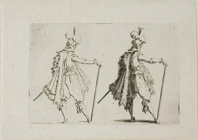 カプリスより「大きな杖を持った紳士」 作： Jacques Callot