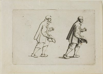 The Caprices より、あいさつする農民 作： Jacques Callot