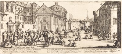 病院 作： Jacques Callot