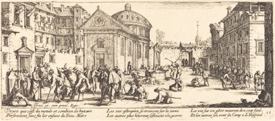 1633年頃の「ザ・ホスピタル 作： Jacques Callot