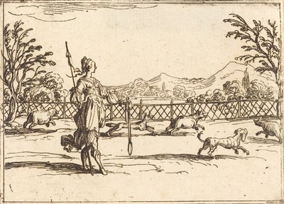 ハントレス。 作： Jacques Callot