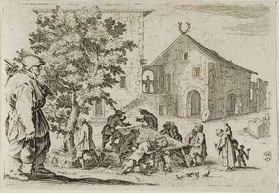 ザ・イン、ザ・カプリスより 作： Jacques Callot