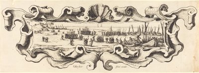 軍隊の上陸 作： Jacques Callot