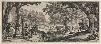 ラージハント、1619年。 作： Jacques Callot