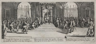 戦争の大惨事：報復の分配、1633。 作： Jacques Callot