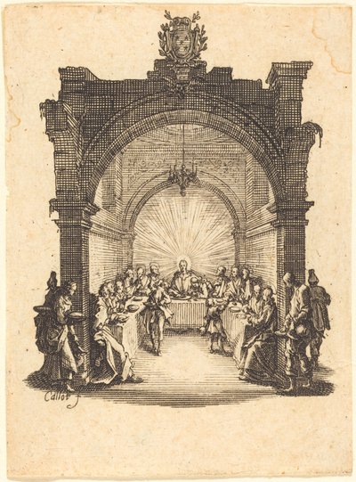 最後の晩餐 作： Jacques Callot