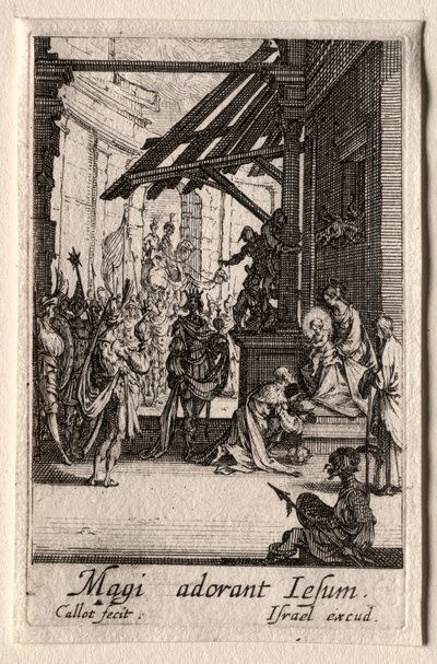 聖母の生涯：賢者の礼拝 作： Jacques Callot
