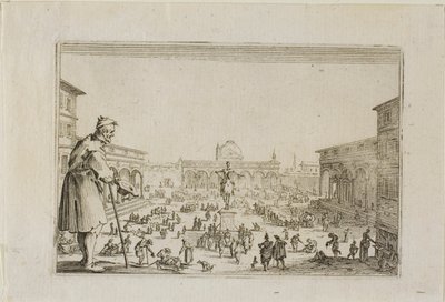 カプリースより 受胎告知の宮殿からフィレンツェへの行進曲 作： Jacques Callot
