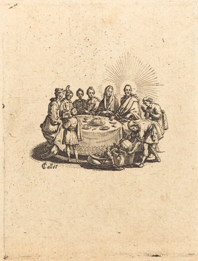 カナの結婚 作： Jacques Callot