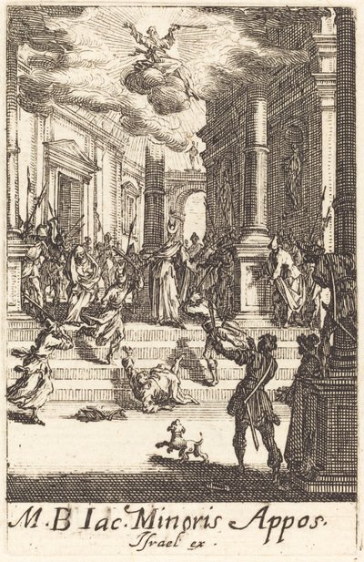 セント・ジェームズ・マイナーの殉教 作： Jacques Callot