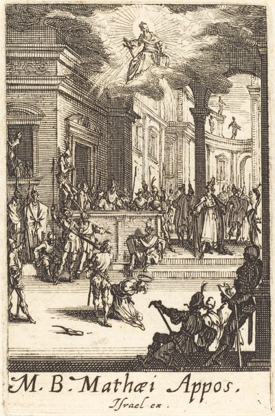 聖マタイの殉教 作： Jacques Callot