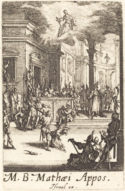 聖マタイの殉教 作： Jacques Callot
