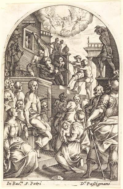 聖ペテロの殉教 作： Jacques Callot