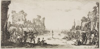 聖セバスチャンの殉教 作： Jacques Callot
