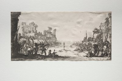 聖セバスチャンの殉教。 作： Jacques Callot