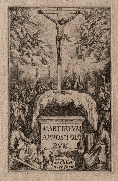 使徒たちの殉教: 口絵 作： Jacques Callot