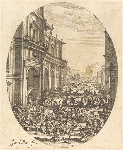 無辜の虐殺 作： Jacques Callot
