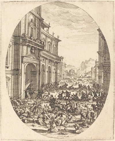 無辜の虐殺 作： Jacques Callot