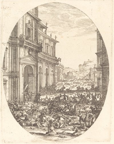 無辜の虐殺 作： Jacques Callot