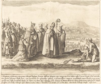 聖マンスイの奇跡 作： Jacques Callot