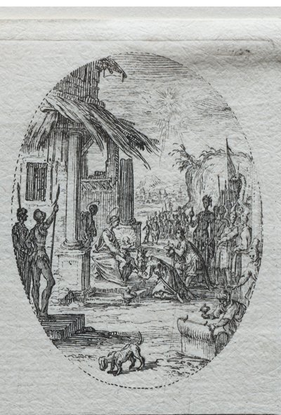 情熱の謎：王たちの崇拝 作： Jacques Callot