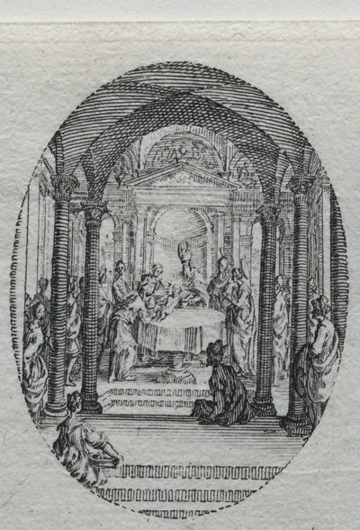 受難の神秘：割礼 作： Jacques Callot