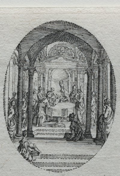 情熱の謎：割礼。 作： Jacques Callot