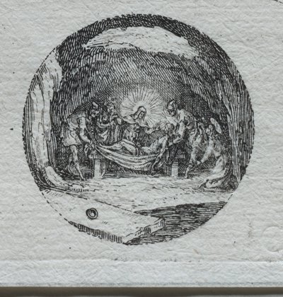 情熱の謎：埋葬 作： Jacques Callot