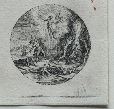 情熱の謎：変容。 作： Jacques Callot